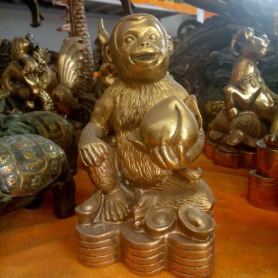 纯铜12生肖摆件小号铜工艺品 博鱼网页版