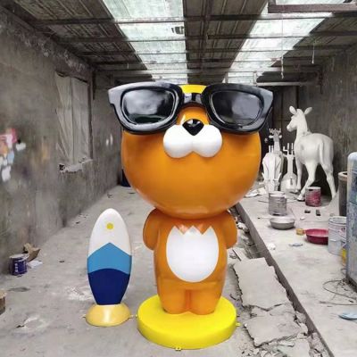 景观玻璃钢卡通彩绘玩偶博鱼网页版