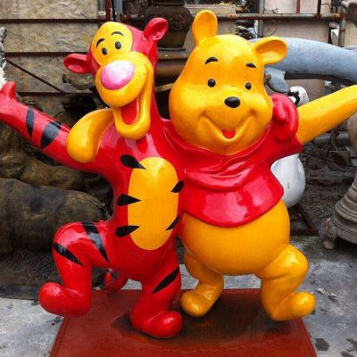 幼儿园玻璃钢卡通维尼熊博鱼网页版