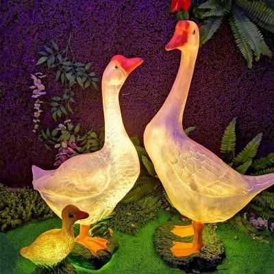 透光鹅，玻璃钢树脂鹅博鱼网页版