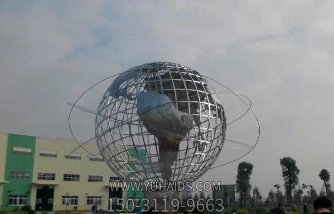 广场大厦创意镂空工艺品地球仪博鱼网页版