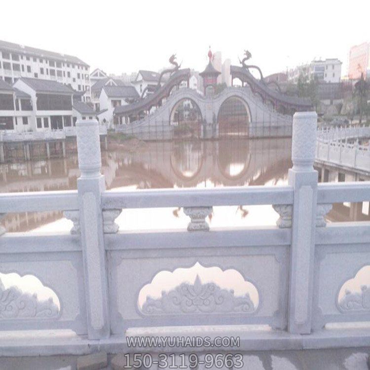 景区公园户外汉白玉石雕防护栏杆博鱼网页版