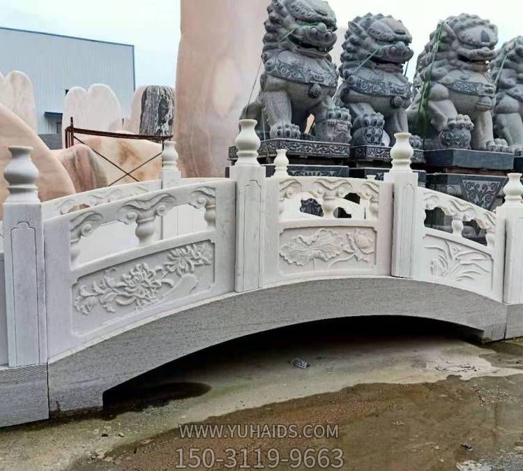 户外公园大理石石雕石拱桥博鱼网页版摆件