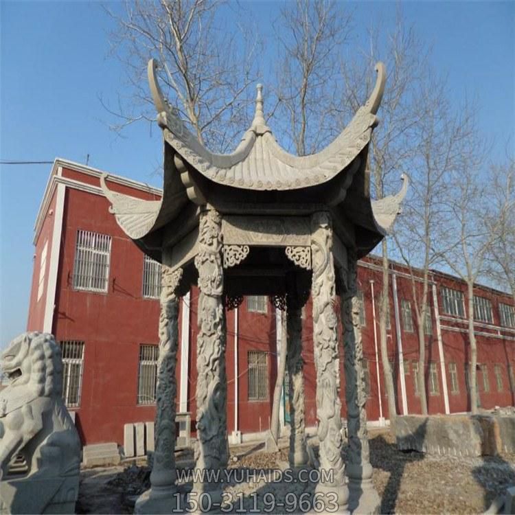 大理石石雕户外园林景区凉亭博鱼网页版