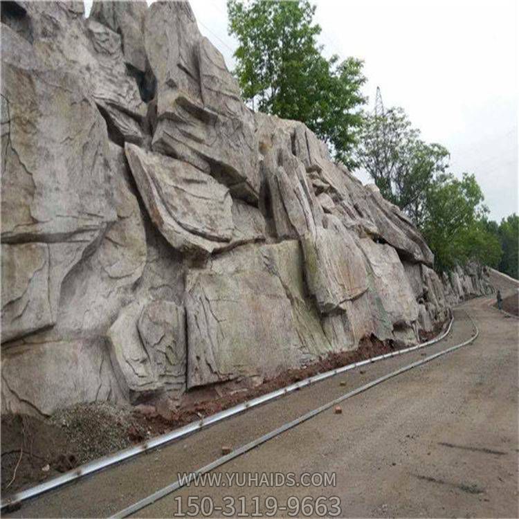 户外街道路边大型景观石博鱼网页版