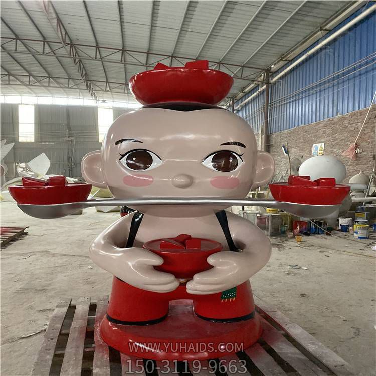 玻璃钢动漫卡通博鱼网页版 幼儿园公仔美陈