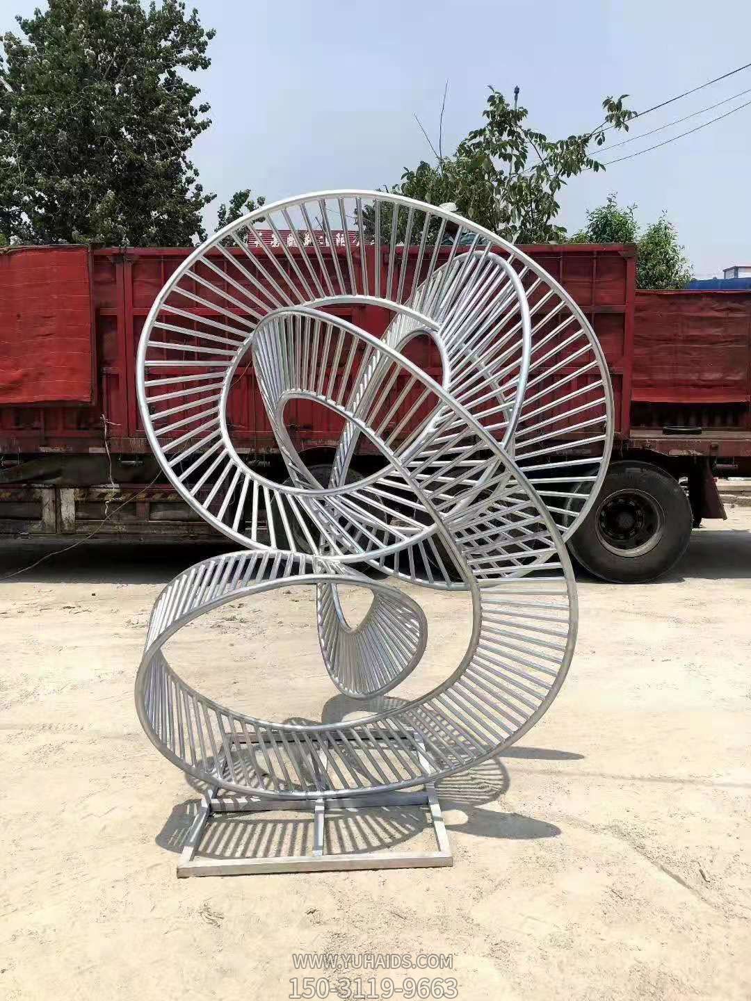 户外广场不锈钢抽象创意景观博鱼网页版