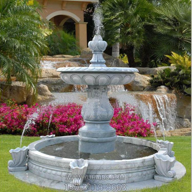 大理石石雕户外景观喷泉博鱼网页版