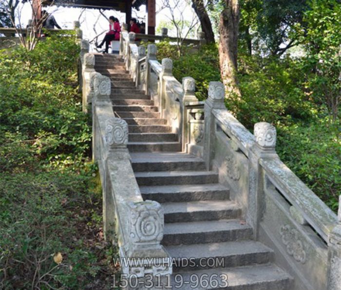 公园凉亭楼梯台基大理石栏杆博鱼网页版