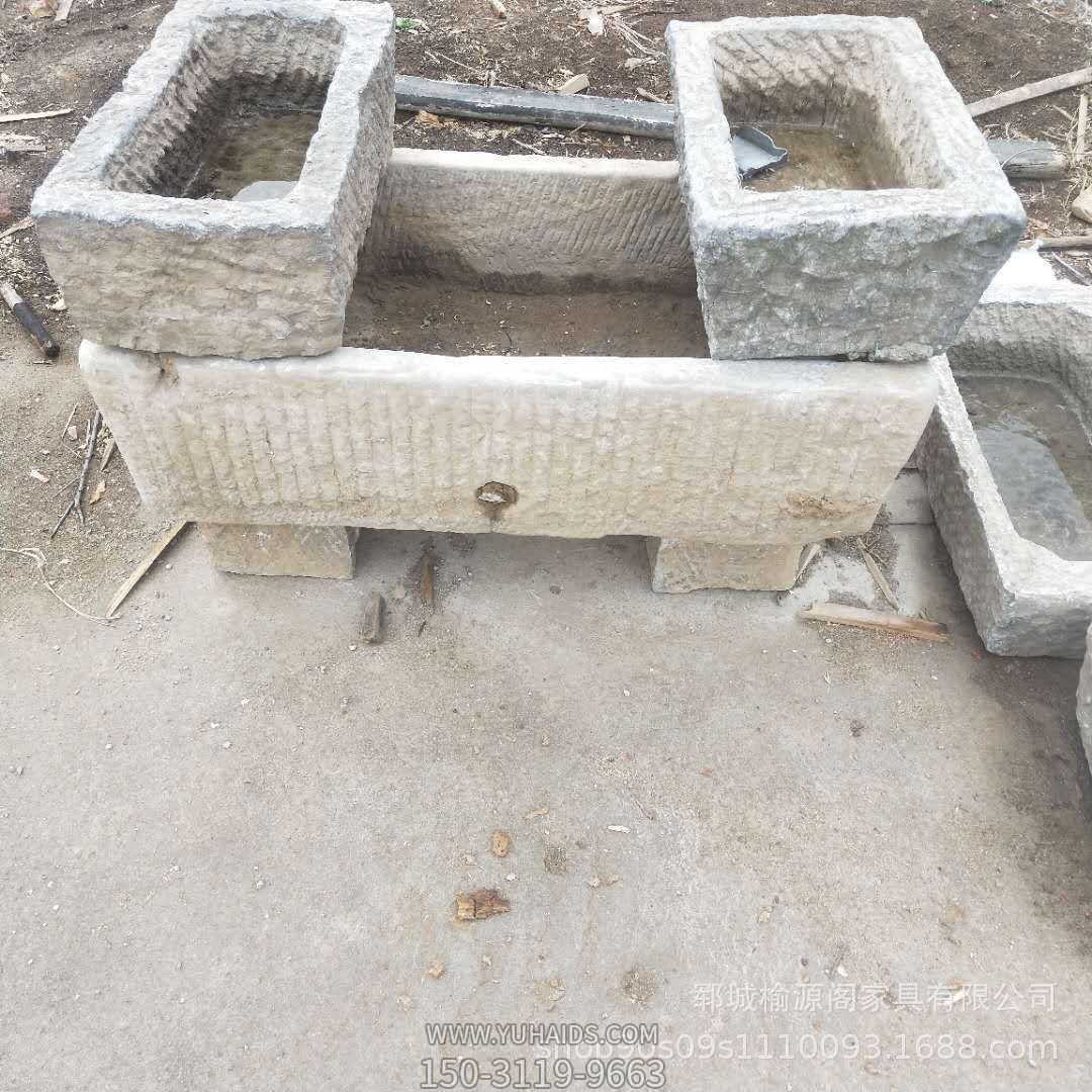 景区仿古大理石石雕水槽博鱼网页版