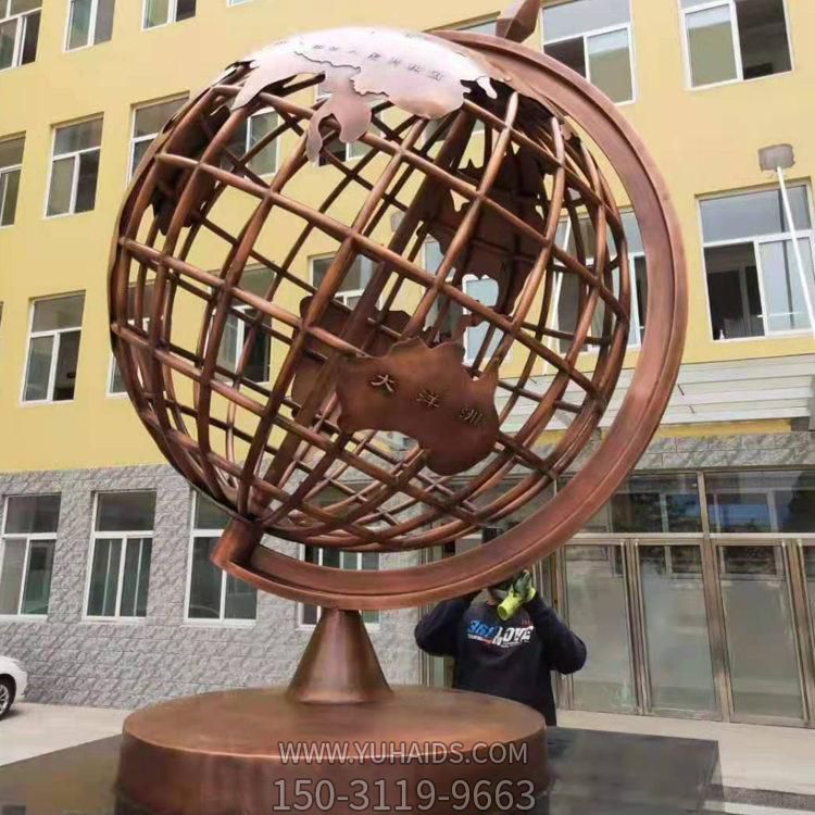 大型广场标志性建筑铜雕 公园步行街摆件博鱼网页版