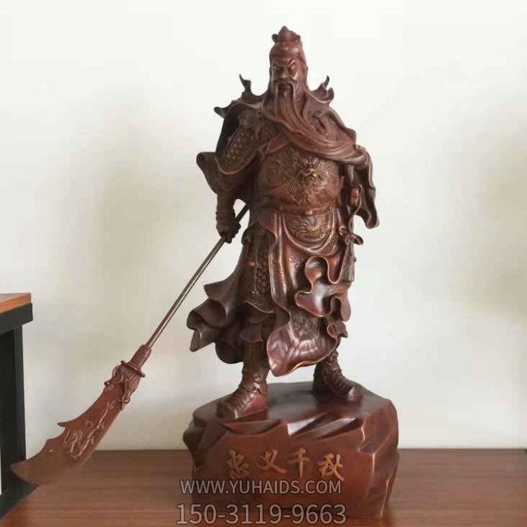 拿刀的武财神博鱼网页版摆件