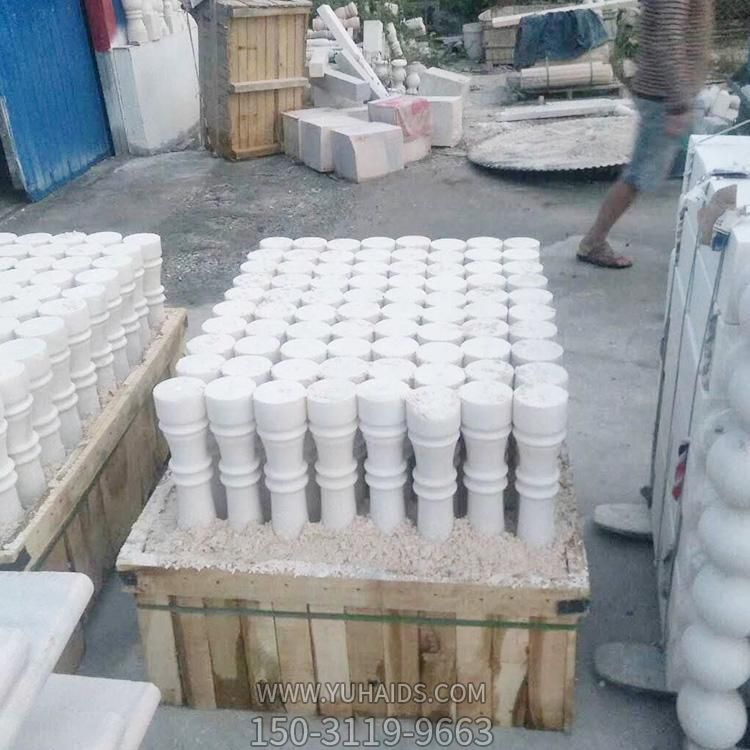 别墅阳台装饰防护栏杆汉白玉欧式罗马柱博鱼网页版