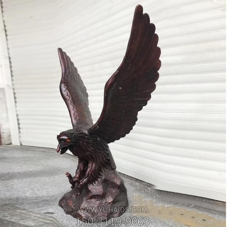 工厂企业铜雕老鹰博鱼网页版