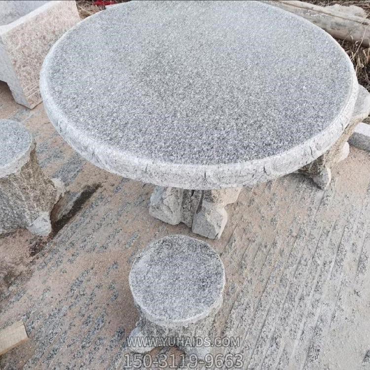 公园砂石石雕园林石桌石凳博鱼网页版