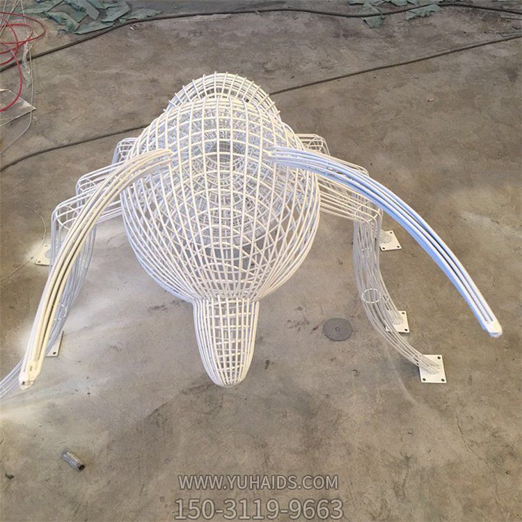 不锈钢拉丝网格抽象动物景观博鱼网页版