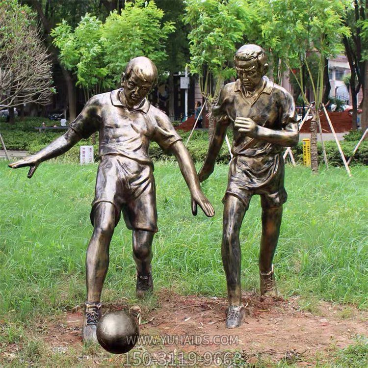 运动主题人物 校园玻璃钢仿铜 情景小品博鱼网页版