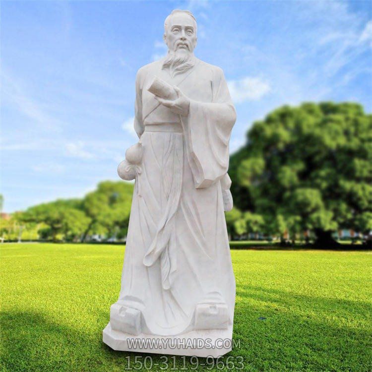 校园名人景观大理石石雕人物博鱼网页版