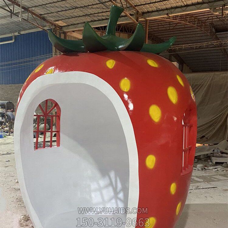 玻璃钢彩绘创意水果屋博鱼网页版