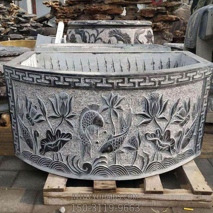 仿古做旧大型异性鱼缸摆件博鱼网页版