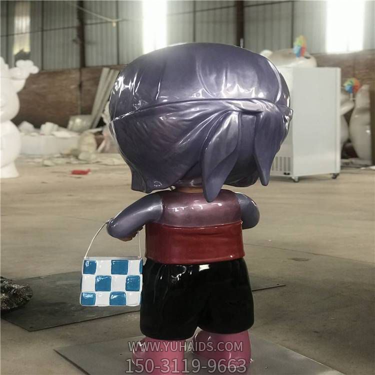 商场玻璃钢卡通人物博鱼网页版摆件