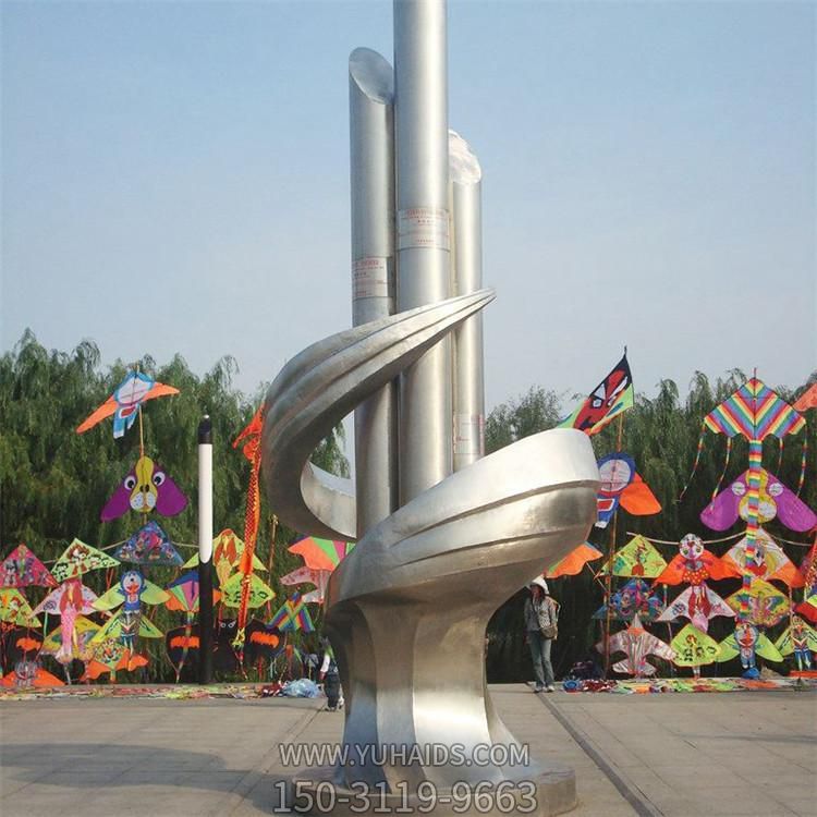 广场大型不锈钢创意景观摆件博鱼网页版