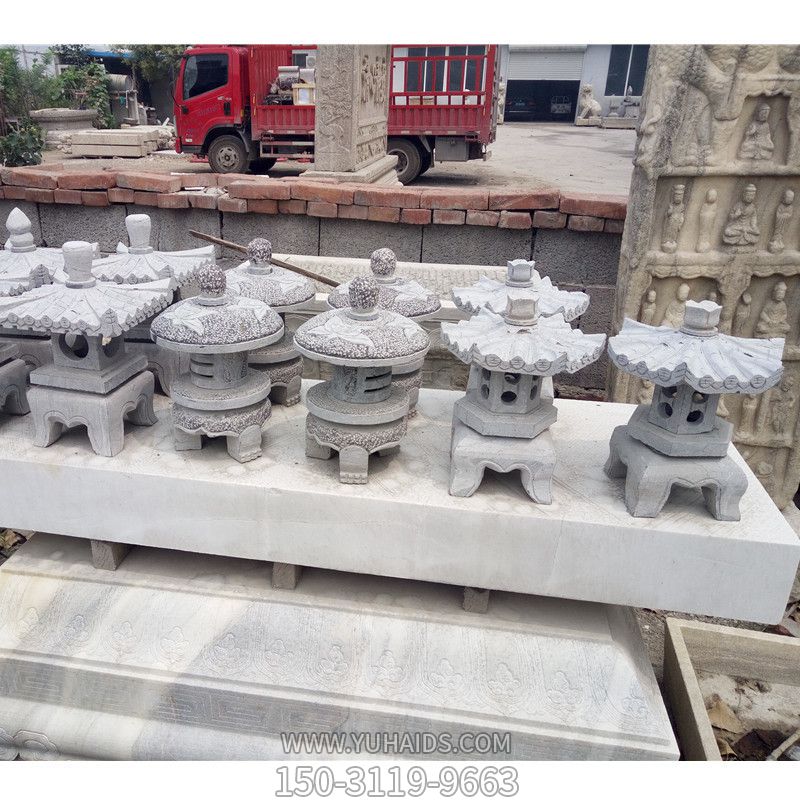 石灯仿古庭院石灯笼日式照明公园装饰摆件博鱼网页版