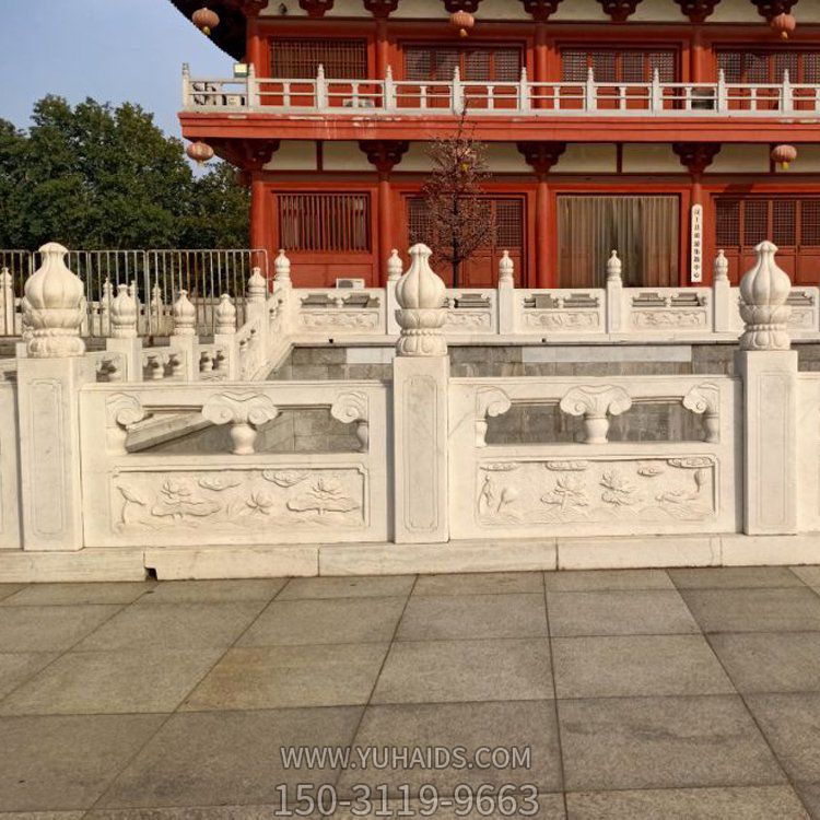 石雕栏杆汉白玉升旗台栏板河道天然石材护栏博鱼网页版