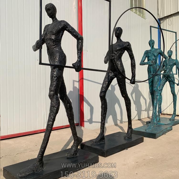 园林广场艺术创意抽象人物景观博鱼网页版