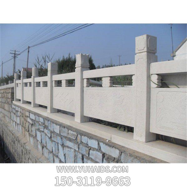 户外河道大理石石雕景观栏杆栏板博鱼网页版