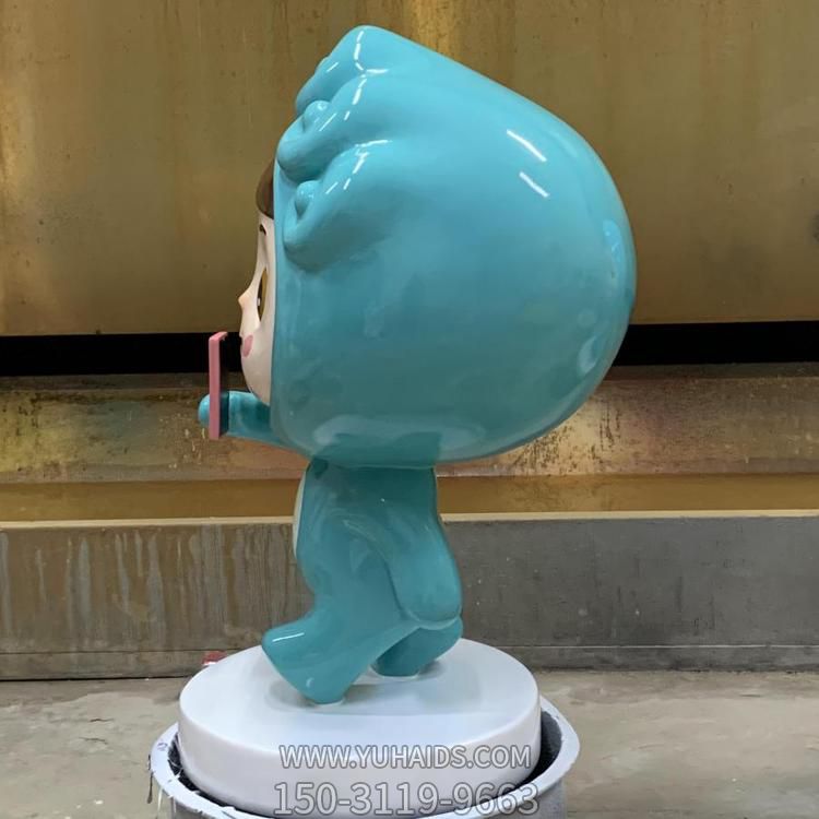 商场美陈装饰品玻璃钢卡通公仔摆件博鱼网页版