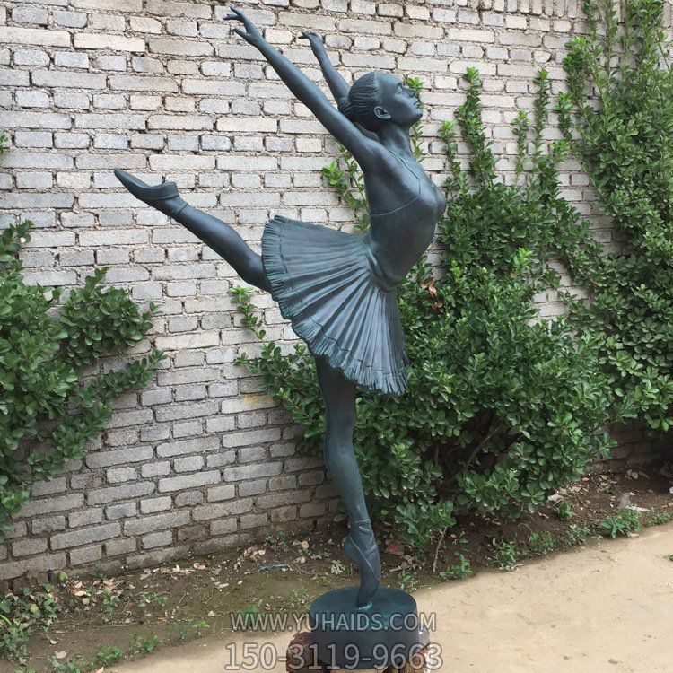 跳芭蕾的女孩铸铜人物博鱼网页版