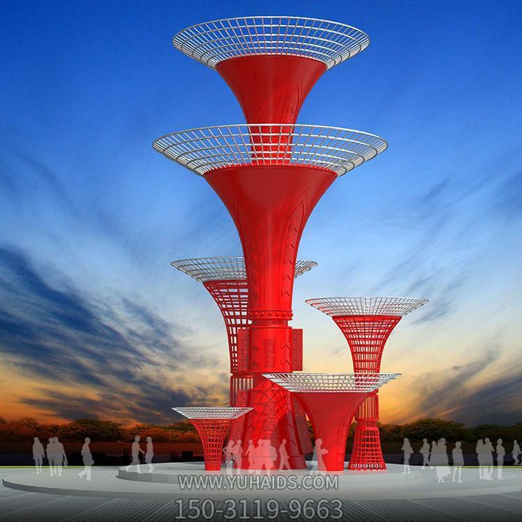 大型不锈钢广场博鱼网页版 城市园林景观博鱼网页版