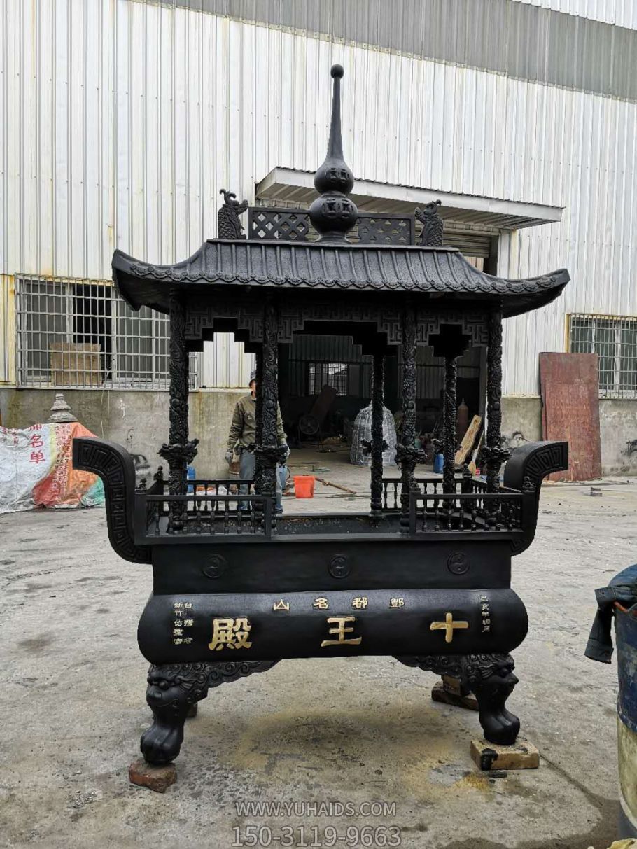 小型寺院道观铸铁烧纸香炉博鱼网页版