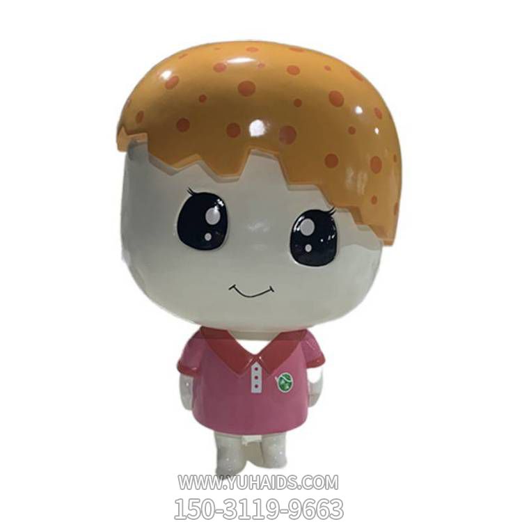 玻璃钢蜜桔卡通公仔形象博鱼网页版