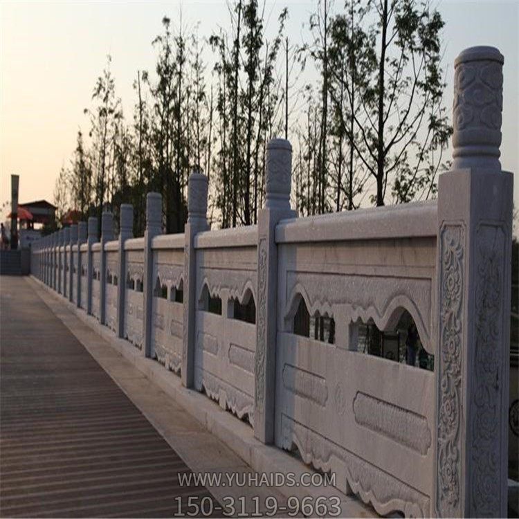户外园林景区大理石石雕围栏博鱼网页版