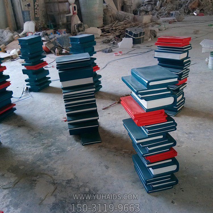 校园广场创意书籍书本摆件博鱼网页版