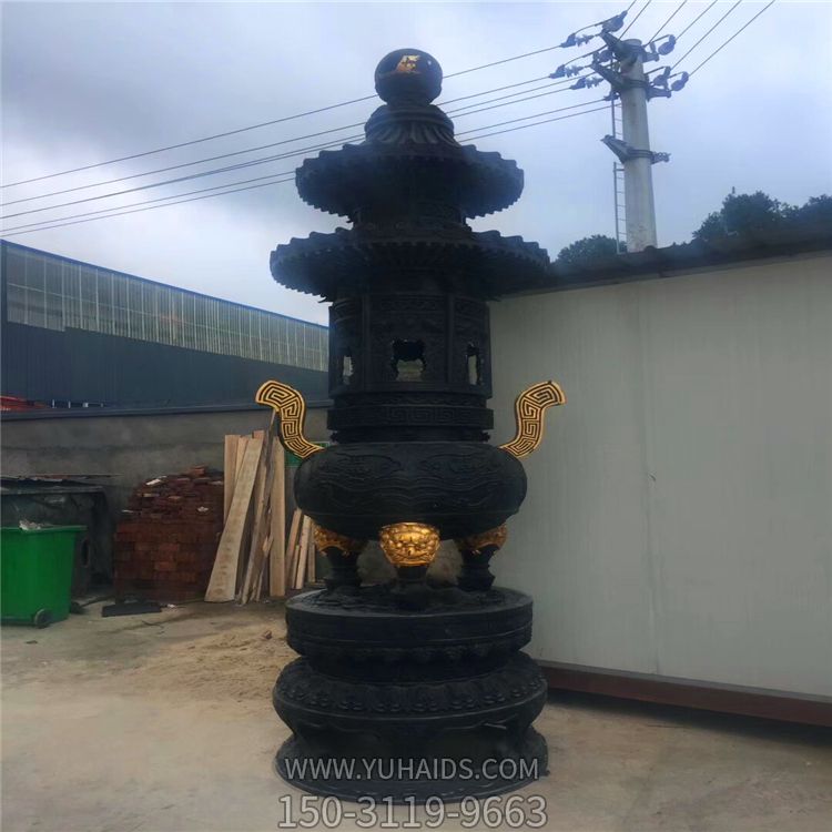 青铜大型户外祭祀上香香炉博鱼网页版