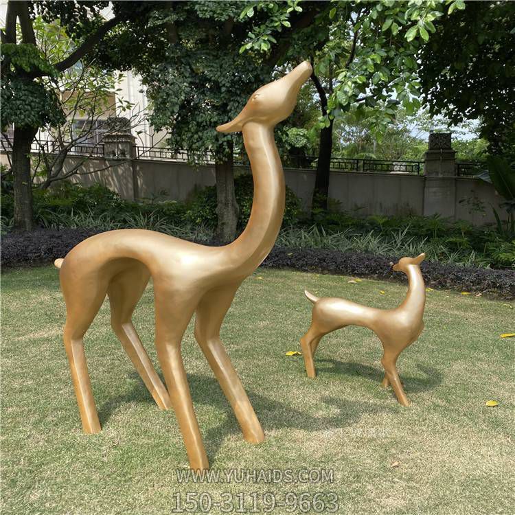 园林大型抽象动物景观鹿博鱼网页版
