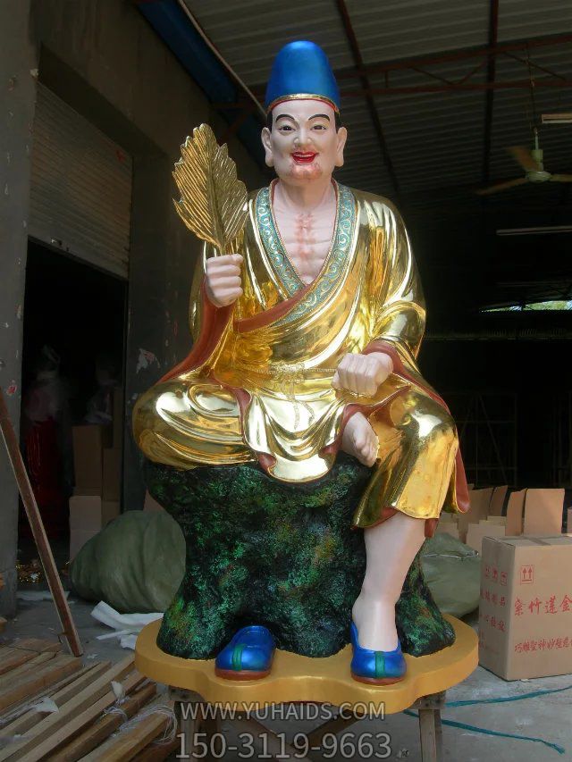 寺庙大型佛像玻璃钢济公博鱼网页版