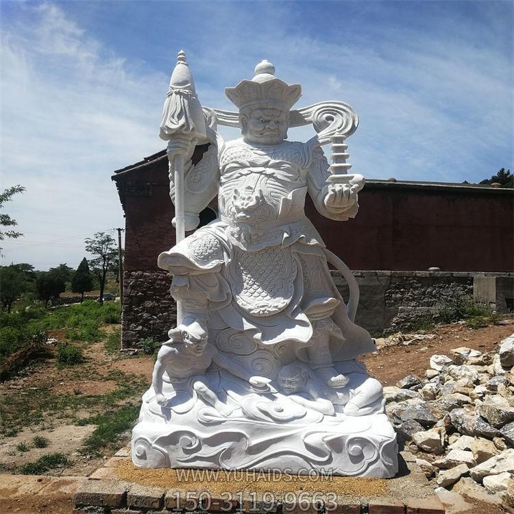 大理石石雕园林寺庙大型佛像四大天王博鱼网页版