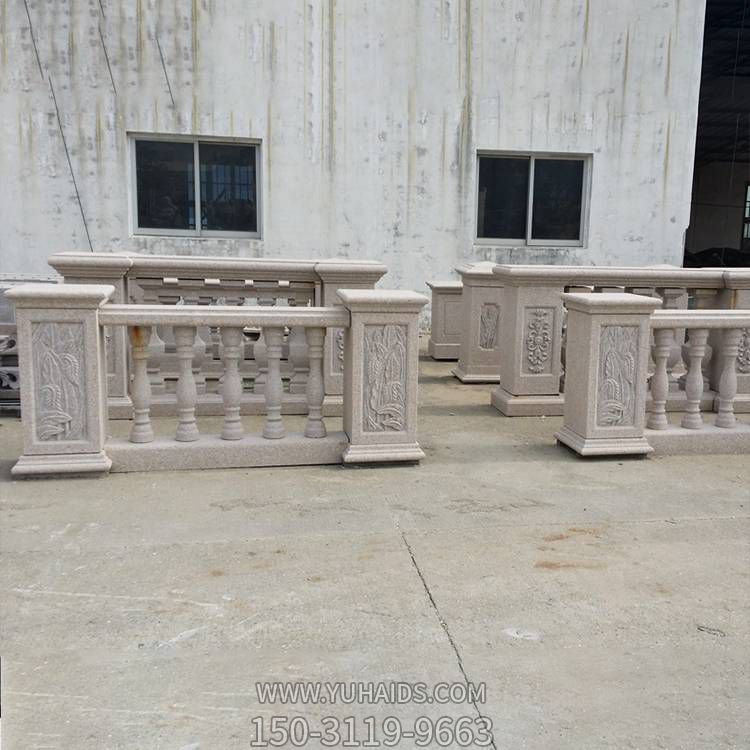 公园户外河道大理石石雕栏杆博鱼网页版