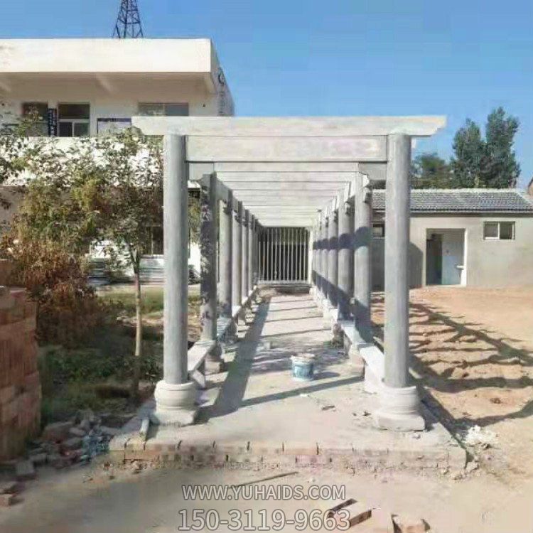 公园户外大理石石雕长廊博鱼网页版