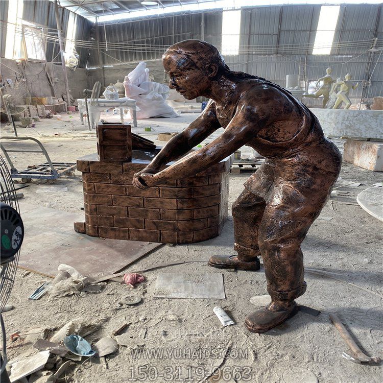 玻璃钢户外园林情景小品人物博鱼网页版