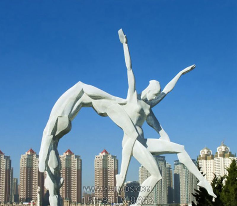 学院户外不锈钢艺术双人体操博鱼网页版