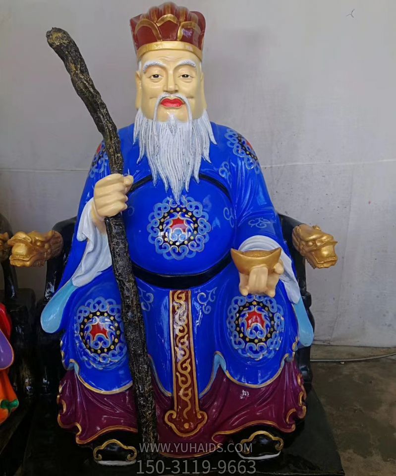 玻璃钢彩绘寺庙佛像土地公博鱼网页版
