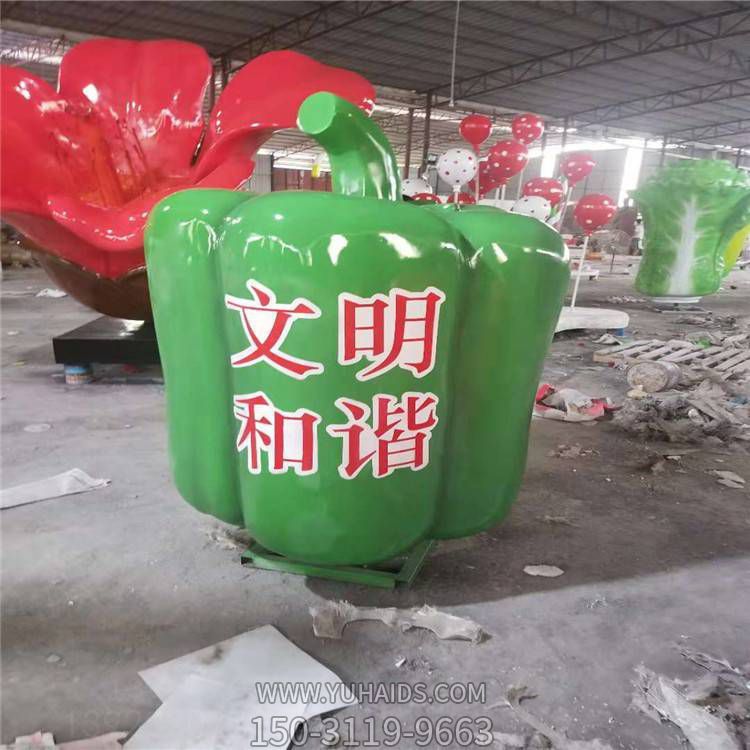 生态园定制水果博鱼网页版玻璃钢仿真植物博鱼网页版摆件