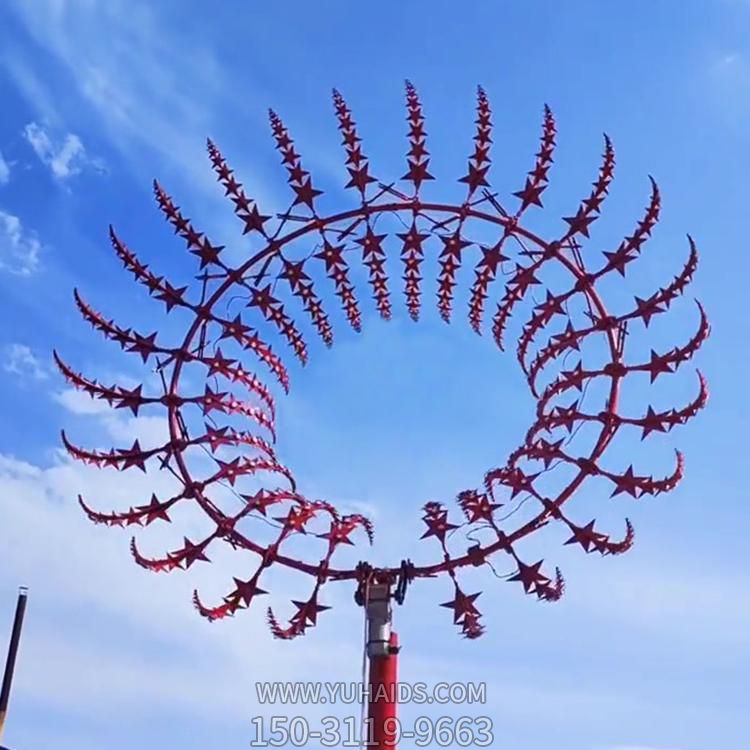 不锈钢户外园林景观风向景观摆件博鱼网页版