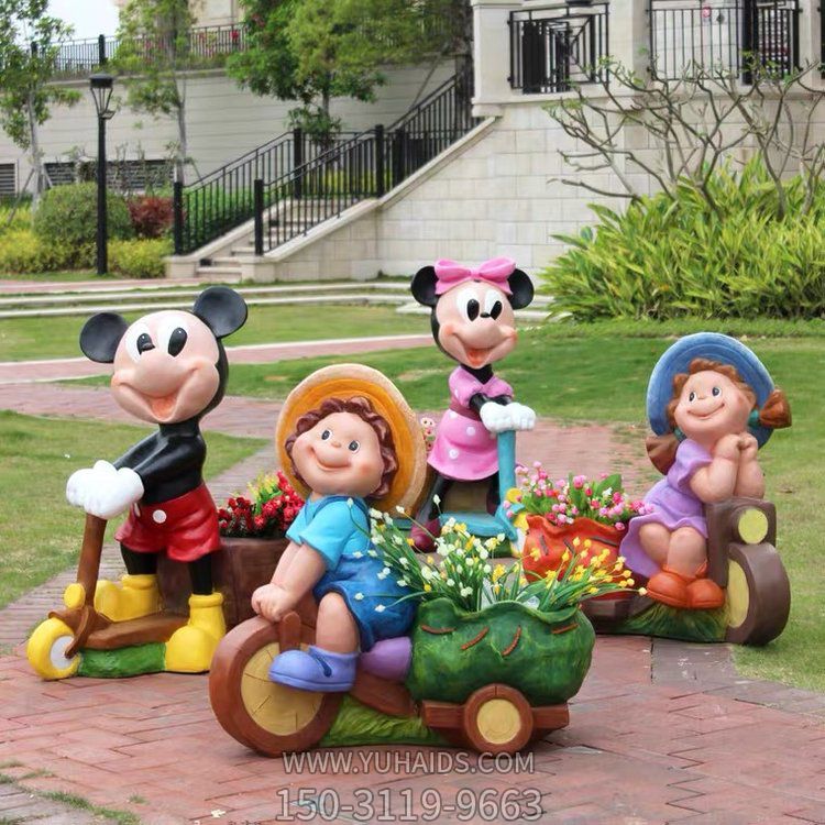 玻璃钢卡通户外幼儿园装饰品摆件博鱼网页版