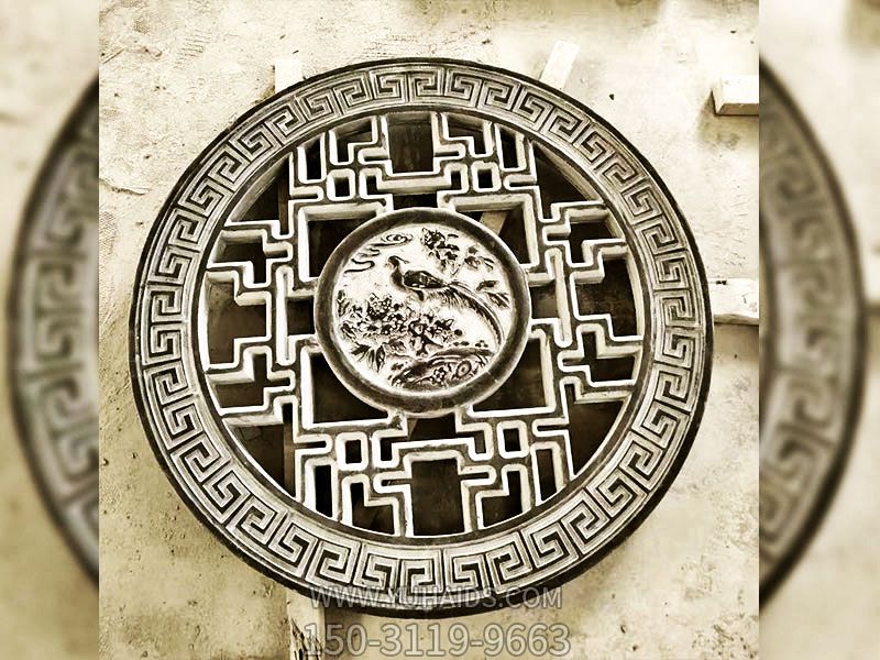古建筑花园装饰透花窗博鱼网页版